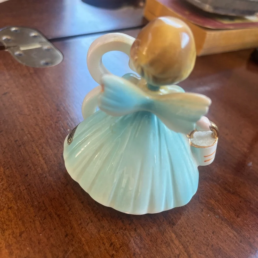 Josef Originals Vintage #3 Birthday Angel Girl Porcelain Figurine